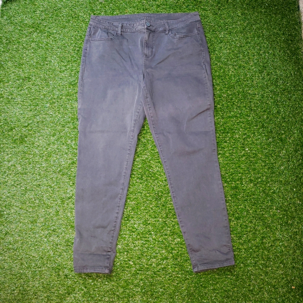 Maurices Black Jeans Size XL REG slim 4864